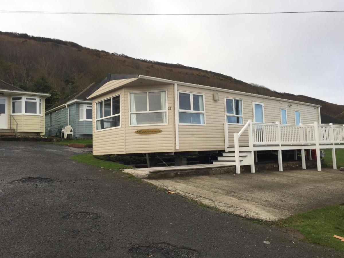 'Hartland Caravan' With Sea Views 比迪福德 外观 照片