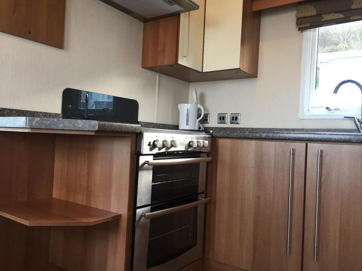 'Hartland Caravan' With Sea Views 比迪福德 外观 照片